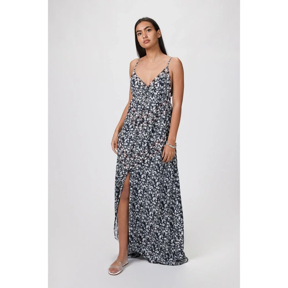 LONG FLORAL DRESS - Picture 2 of 6